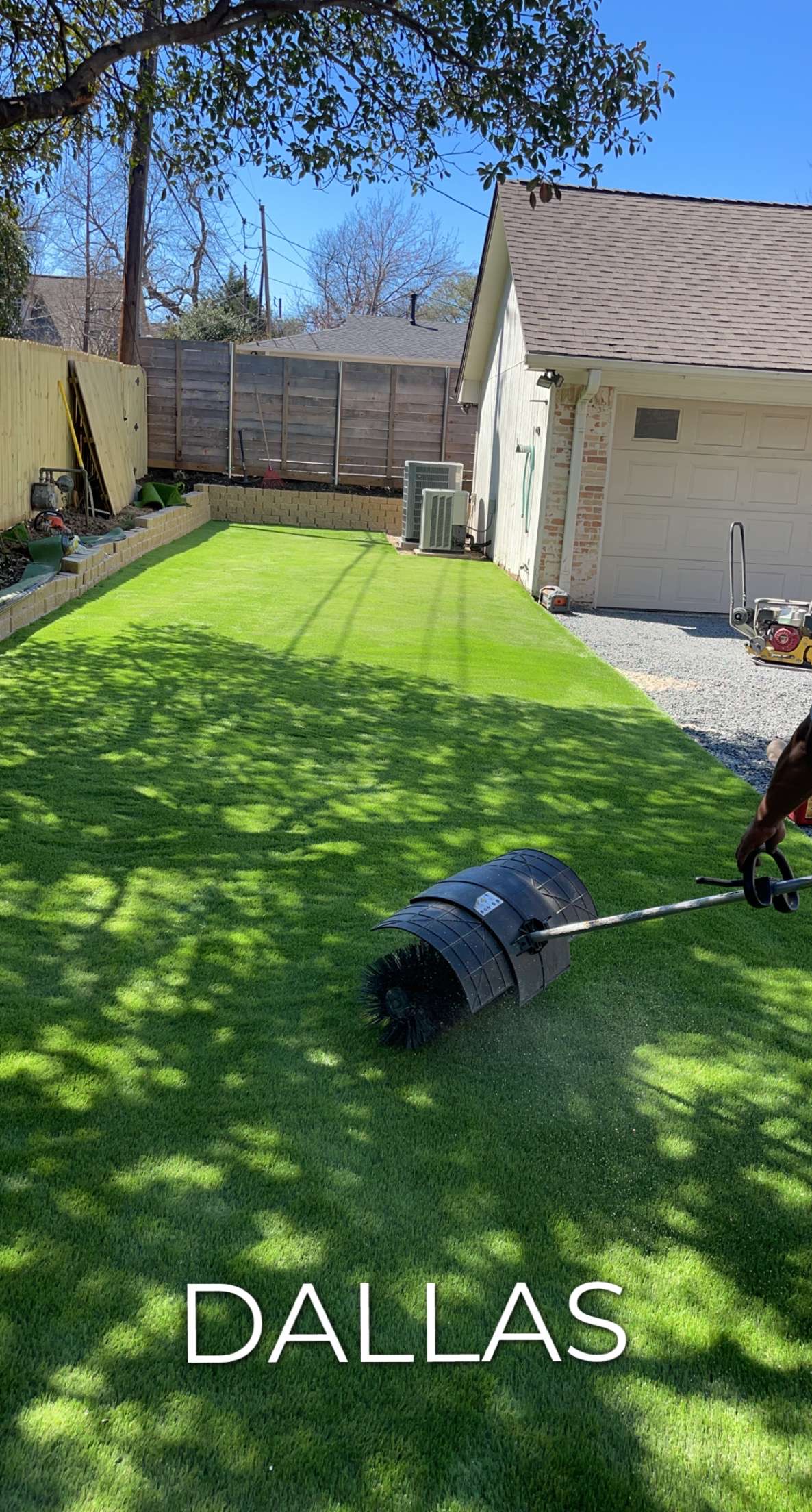 Loera's Landscaping project in Dallas, TX